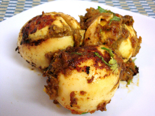 Spicy Egg Masala